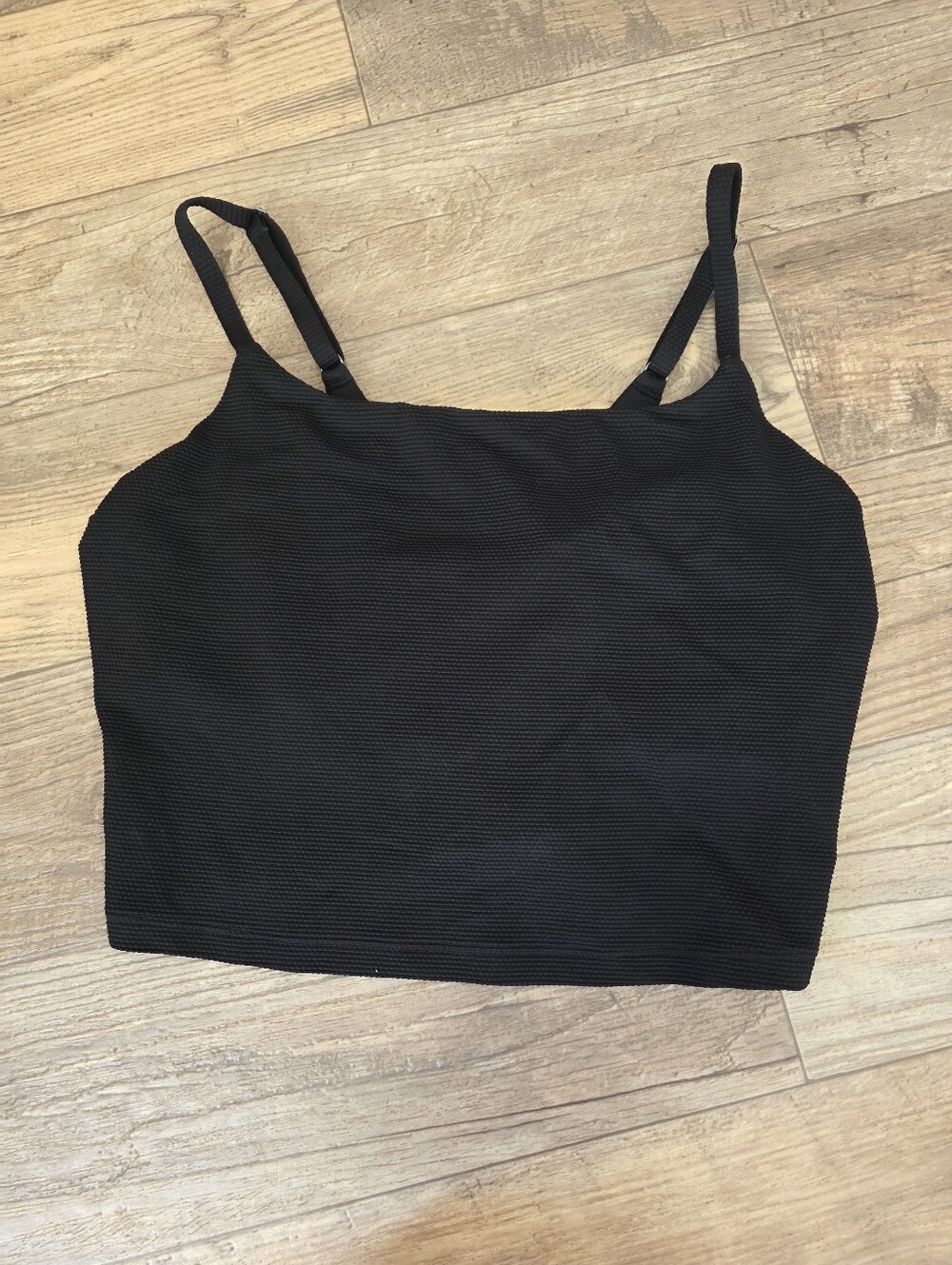 Athleta Swim Suit Top Sz Xl Bikini Black Guc